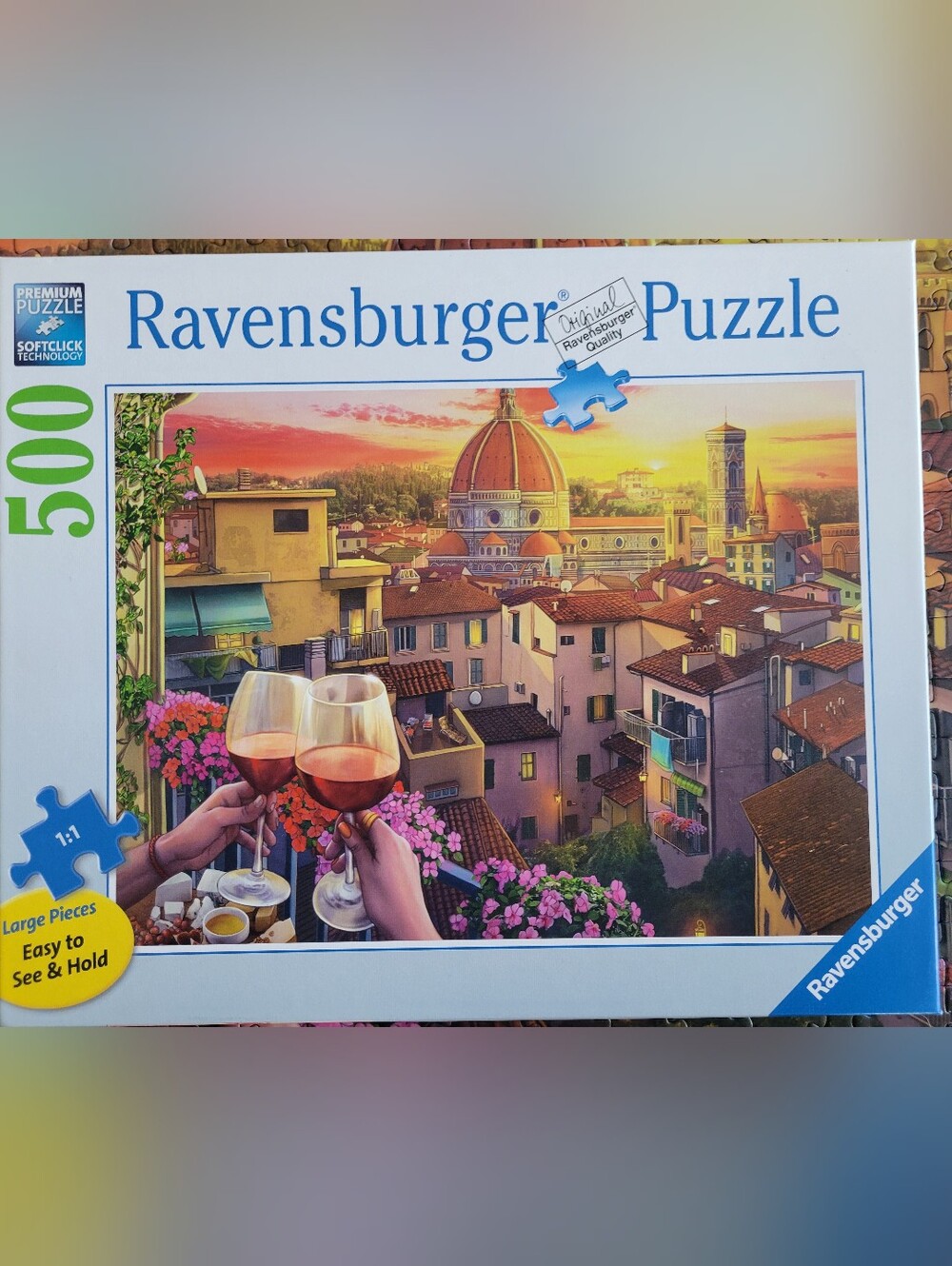 Ravenburger 500 LP Piece Cozy Wine Terrace